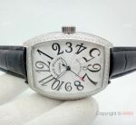 Franck Muller Platinum Rotor SS Diamond Case Watch Best Knock off Watches China